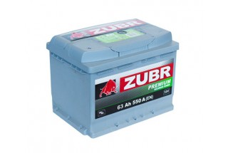Аккумулятор Зубр Premium 63 A/h 640A