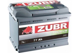 Аккумулятор Zubr Premium 77 A/h 730А R+ низкий