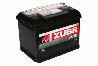 Аккумулятор Zubr Ultra 62 A/h 600А R+