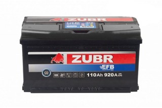 Аккумулятор Zubr EFB 110 A/h 920А R+