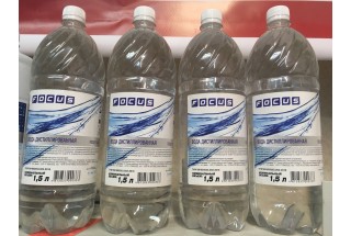 Вода дистиллированная 1л