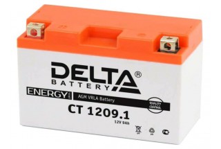 Аккумулятор Delta CT1209.1 (YT9B-BS)