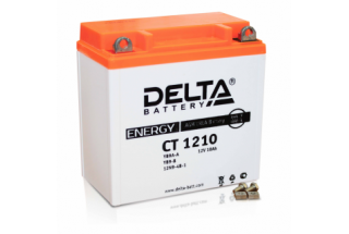 Аккумулятор Delta CT1210 (YB9A-A, YB9-B, 12N9-4B-1)