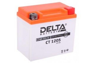 Аккумулятор Delta CT1205 (YTX5L-BS, YTZ7S, YT5L-BS)