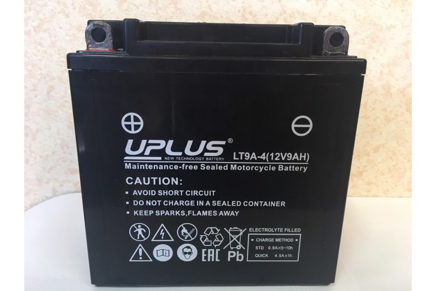 Аккумулятор UPLUS Super Star LT9A-4 (YB9-B 506014) (9 Ah L+)