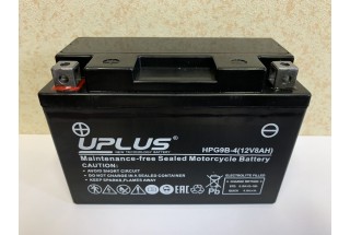 Аккумулятор UPLUS HPG9B-4 8 A/h L+