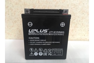 Аккумулятор UPLUS Super Start LT7-3 (YTX 7L- BS 506014) 6 A/h R+