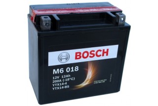 Аккумулятор Bosch M6 018 512 014 010 (12 A/H), 200A, YTX14-BS / YTX14-4