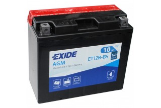 Аккумулятор Exide ET12B-BS (10 A/h), 160А L+