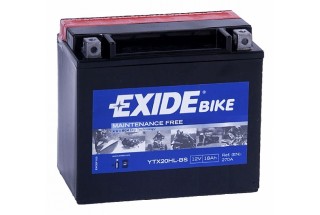 Аккумулятор Exide ETX20HL-BS (18 A/h), 270А R+