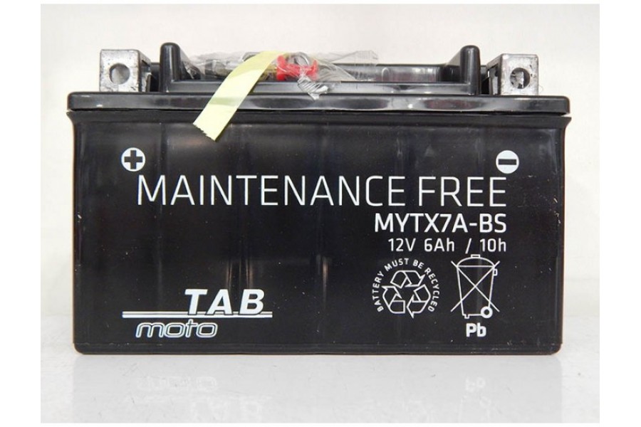 Аккумулятор TAB YTX7A-BS (6 А·ч)