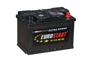 Аккумулятор Eurostart Extra Power 75 A/h 680 А R+