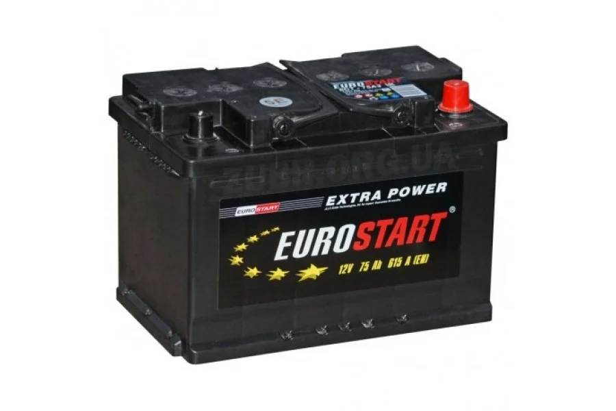 Power 75. EUROSTART Extra Power (75 а·ч). EUROSTART аккумулятор 70 Ah. EUROSTART АКБ 190. Аккумулятор EUROSTART 75 Ah 640a.