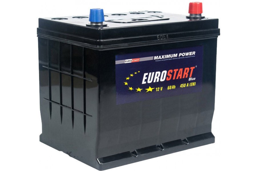Аккумулятор Eurostart Blue ASIA 60 A/h 450A R+