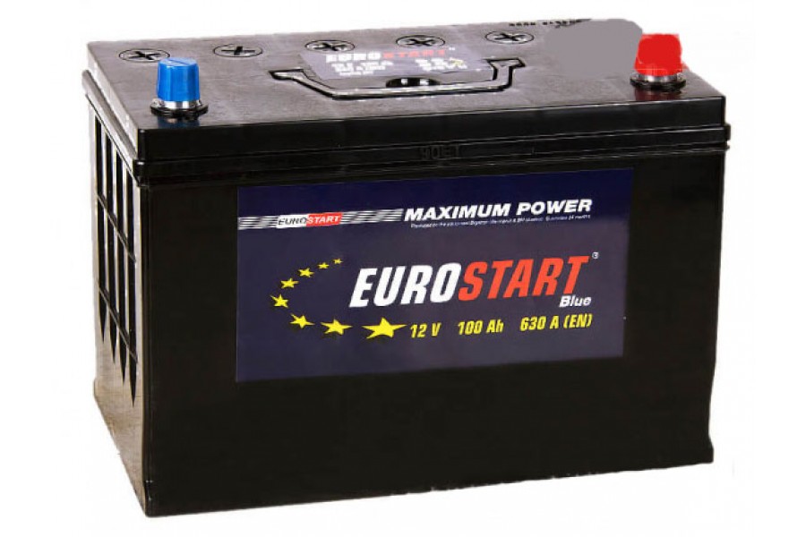 Аккумулятор Eurostart Blue ASIA 100 A/h 630A R+