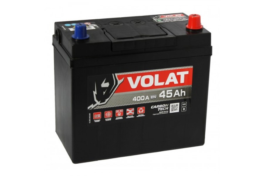 Аккумулятор VOLAT Ultra ASIA 45 A/h 400А R+